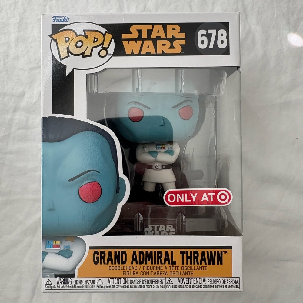 Funko Pop Star Wars Blue and White Figure